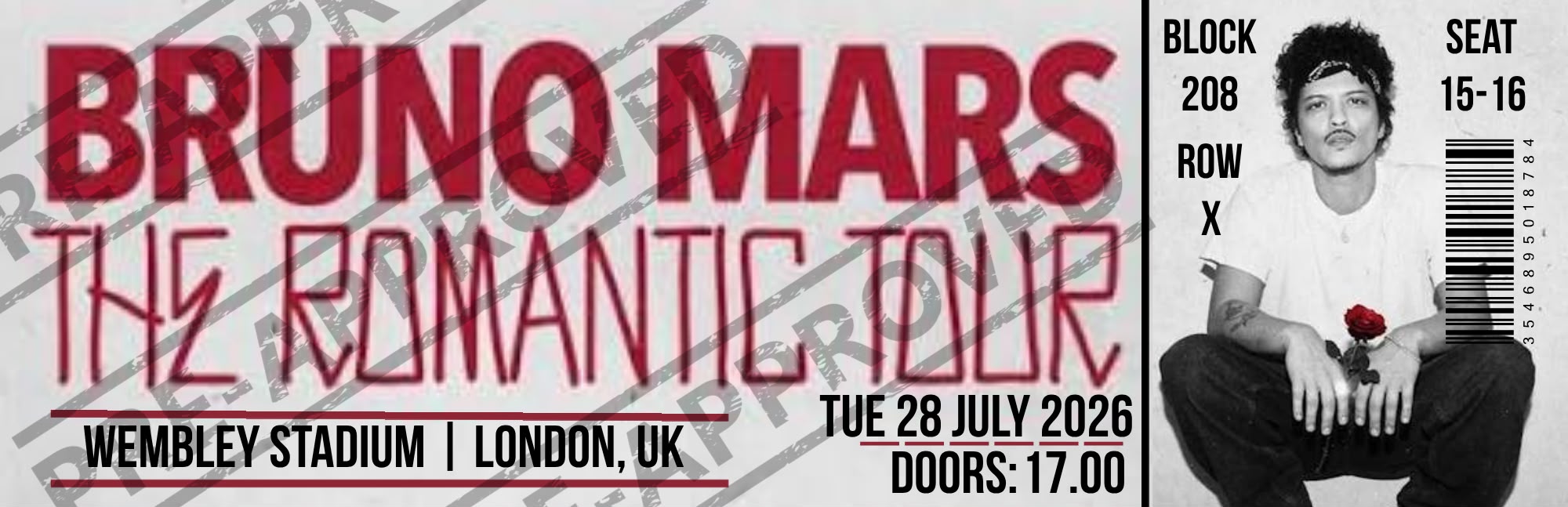 WIN Bruno Mars Tickets with Tide Radio UK!