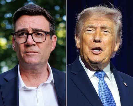 Burnham Invites Trump To Manchester