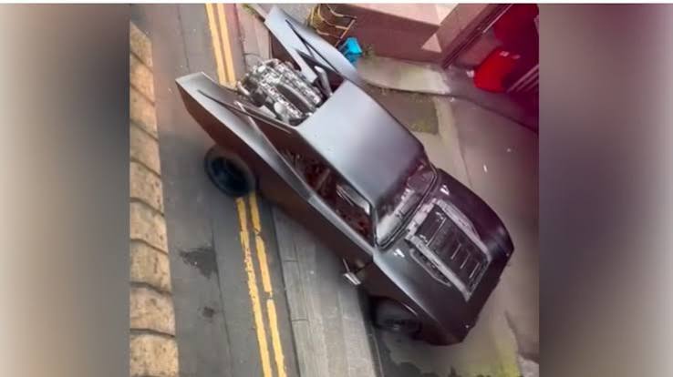 The Batmobile Spotted in Glasgow